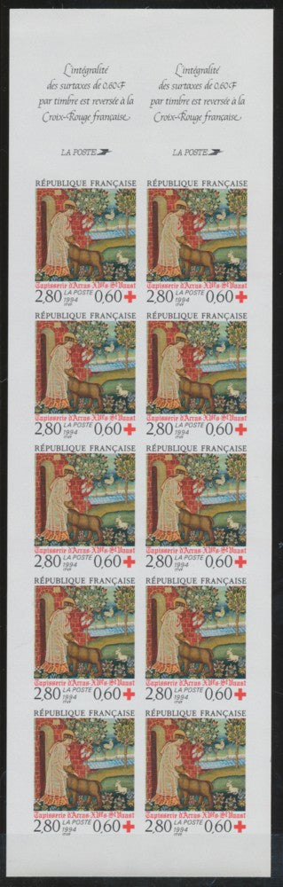 1994 France Carnet BC2043a Croix-Rouge Non dentelé Neuf luxe** COTE 385€ D2363