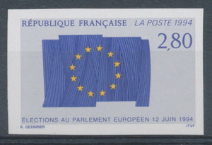 1994 France N°2860 Non dentelé Neuf luxe **. D893