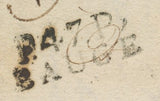 1829 Lettre en Port Payé P47P BAUGE MAINE&LOIRE TB. IND 13. F158