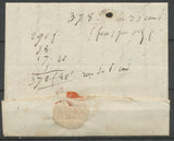 1822 Lettre marque liénaire 48/St HILAIRE/DU HARCOUET MANCHE(48) TB. F164
