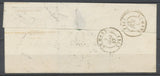 1847 Lettre cursive 51/St-Martin-/de-Conné 25mm MAYENNE(51) Sup. F286