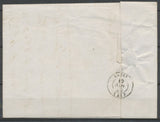 1840 Lettre CAD T12 FOUILLETOURTE + BR E La SUZE TB SARTHE(71) F319