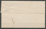 1856 Lettre CAD T15 LA GRAVELLE + CL rouge en local. MAYENNE(51) Superbe F329