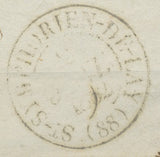 1832 Lettre Cachet à date Type 13A ST-SYMPORIEN-DE-LAYE LOIRE(88) F346