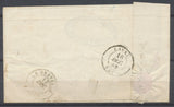 1845 Lettre CAD T12 1 fleuron PREZ-EN-PAIL MAYENNE(51) TB. F364