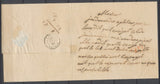 1840 Lettre CAD T13 VARADES en port payé PP rge LOIRE-INFERIEURE(42) TB. F386