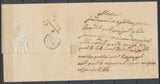 1840 Lettre CAD T13 VARADES en port payé PP rge LOIRE-INFERIEURE(42) TB. F386