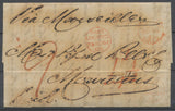 1861 Lettre de Liverpool via Marseille pour l´île maurice F518