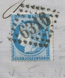 Lettre n°60B Type II GC 6316 Lyon Les Terreaux G2223