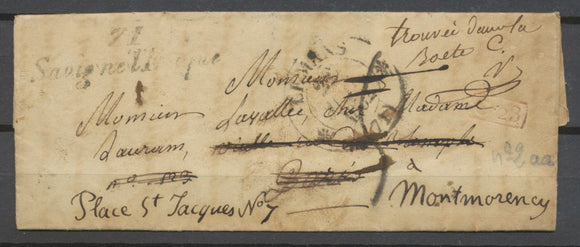 1832 Lettre Cursive 71/Savigné-L'Evêque Indice 14 SARTHE H2006