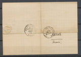 1871 Lettre N°59 Obl GC4932 càd T24 MOURIES Bouches-du-Rhône H2034