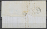 1850 Lettre càd Sarde POGGETTO Arrivée NIZZA TB H2038