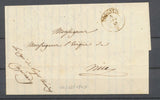 1849 Lettre en franchise du Curé càd Sarde POGGETTO Pour NIZZA TB H2052