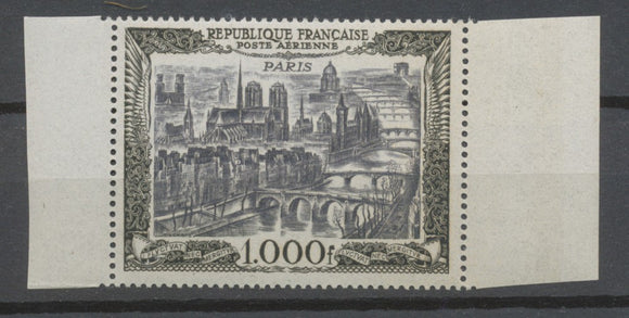 Poste aérienne N°29 Paris neuf luxe ** gomme d'origne superbe H2437