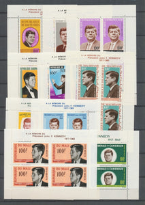 1964 Afrique Série Blocs feuillets Kennedy + Neuf luxe **. Superbe H2509