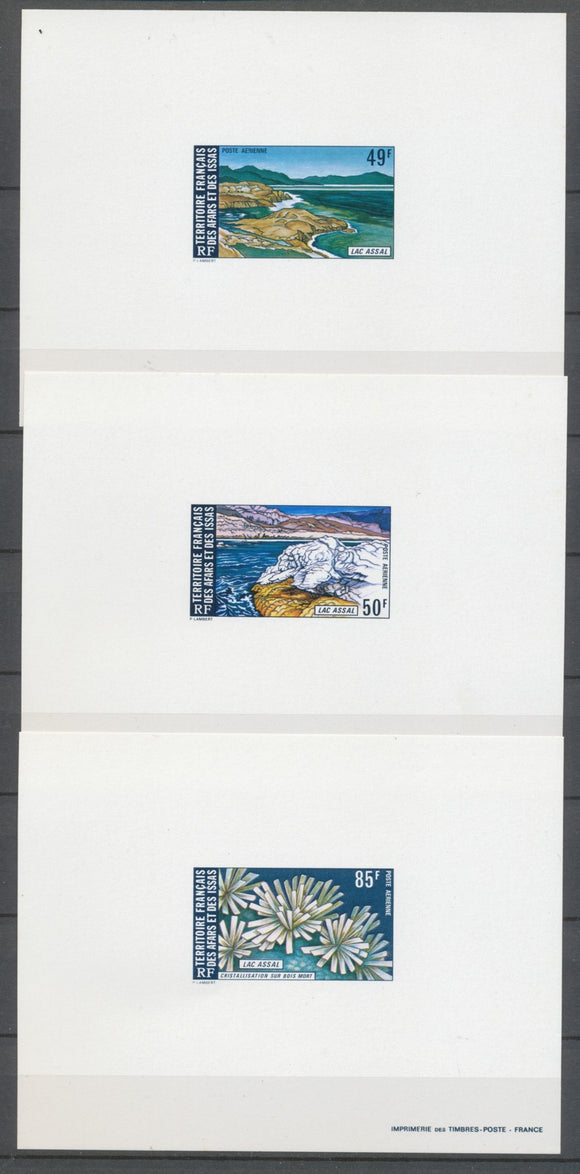 1974 AFFARS ET ISSAS EPREUVES DE LUXE PA 102-103-104 Superbe H2532