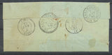 1863 Lettre N°22 20c bleu Obl GC 3509 CAD Type 22 St-Auban (78) VAR. H2586