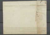1784 France Lettre Marque FLECHE 20x3mm Lenain N°3 SARTHE(71) H2590