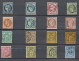 Sélection de 16 timbres classiques tous TB.  Cote 475€. H2644