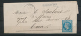 1870 Lettre N°29 OBL GC3040 PUTANGES + BR C Rabodanges. ORNE(59) N1276