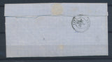 1868 Lettre N°22 GC996 CHEMILLE + OR La Chapelle Rousselin MAINE-ET-LOIRE N1282
