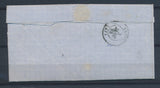 1868 Lettre N°22 GC996 CHEMILLE + OR La Chapelle Rousselin MAINE-ET-LOIRE N1282