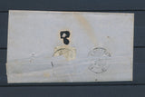 1865 Lettre N°22 Obl PCdesGC 3608 St GAUDENS + BR D HAUTE-GARONNE(30) N1306