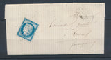 1874 Lettre N°60 Obl GC3751 ST-Martin-de-Connee LOIRE (84) TB. N1803