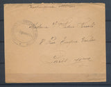 Seconde Guerre mondiale env FM Cachet 15e rég. Territorial d'infanterie N1823