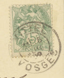 CP VITTEL vue animée du Grand hotel VOSGES N304