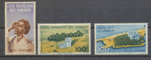 1947 Colonies Françaises Cote des Somalis Poste Aérienne N°20 à 22 N* N3078