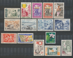 Colonies Françaises CAMEROUN N°295 à 309 N**/N* Cote 38€ N3504