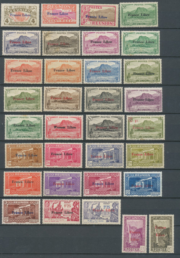 Colonies Françaises REUNION N°187 à 280 N**/N* C 306€ N3533