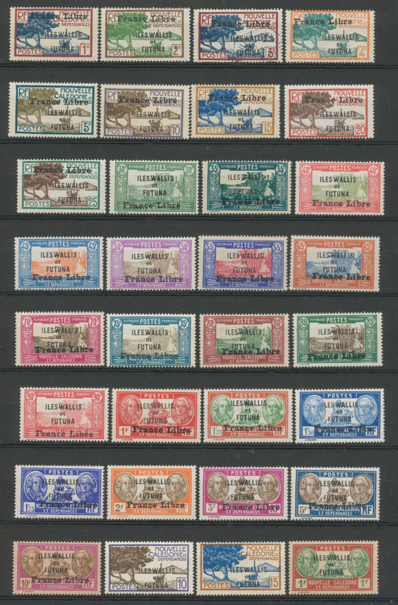 Colonies Françaises WALLIS & FUTUNA lot entre N°92 et 156 N**/N* C 431,75€ N3539