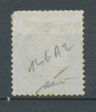 Timbre Variété N°60 25c bleu Position 146A2 7ème état. Timbre B. Rare N3562