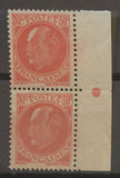 France Timbres paire N°506 30c rouge Bdf Impression floue N3595