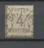 ALSACE-LORRAINE N°3, 4c. gris-lilas Oblitéré, TB COTE 135€ P1818