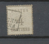 ALSACE-LORRAINE N°3, 4c. gris-lilas Oblitéré COTE 135€ P1819