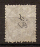 SUISSE 1867-78 N°48 50c lilas. C 45€. P181
