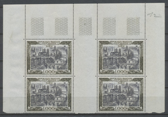 Timbres poste aérienne N°5-6 série Marseille neuf**. - Philantologie