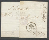 1826 Lettre avec DEBOURSES DEB.29 Le Pont St Esprit Ind.19 SUPERBE. P1897