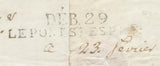 1826 Lettre avec DEBOURSES DEB.29 Le Pont St Esprit Ind.19 SUPERBE. P1897