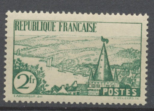1935 FRANCE N°301 2f vert N** Cote 85 € P2146