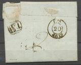 1803 Lettre Marque P73P CRECY Seine et Marne + PP Pour Paris Superbe P2409