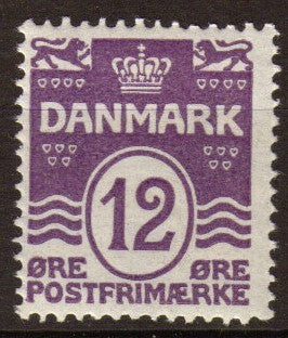 Danmark 1921-30 Christian X. SC A10 #96. MNH P258