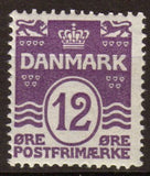 Danmark 1921-30 Christian X. SC A10 #96. MNH P258