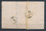1884 Lettre Sage à 30 c 2*N°90 dont 1 oblitéré à la plume. TB. P2624