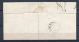 1863 Lettre 40c 2N°22 obl roulette de points + PD Rge PARIS(60) P2676