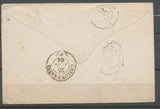 1861 Env. N°14 Obl. PC1454 LES GRES-Ss-TROYES AUBE(9) SUPERBE. P2700