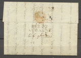 1822 Lettre déboursé DEB.12 AUBAGNE BOUCHES-DU-RHONE(12) SUP P2704